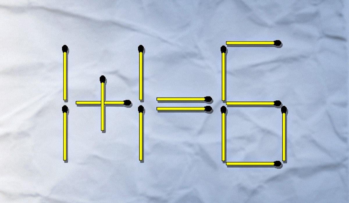 Vieną degtuką reikia išmesti, o kitą – pertvarkyti: sunkus testas IQ patikrinti