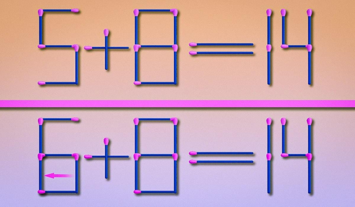 Kur reikia pridėti atitikmenį, kad lygybė būtų teisinga: paprastas IQ testas