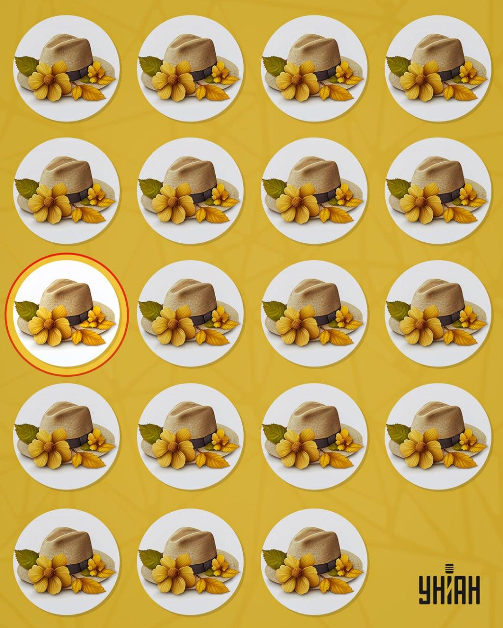 Keista skrybėlė nuo kitų skyrėsi maža detale / koliažu Moje