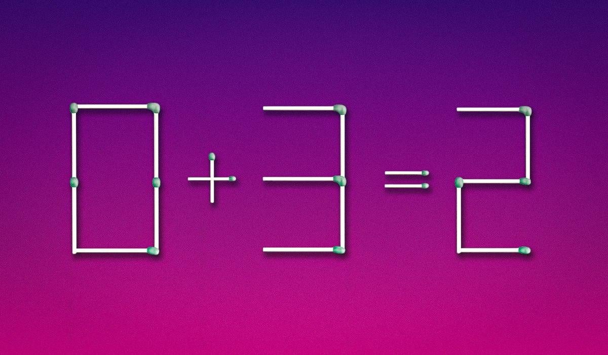 Reikia nutempti vieną degtuką, ir lygybė taps tiesa: galvosūkis genijoms