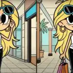 IQ testas: per 21 sekundę reikia rasti 3 skirtumus merginos su krepšiais paveikslėlyje IQ testas: per 21 sekundę reikia rasti 3 skirtumus merginos